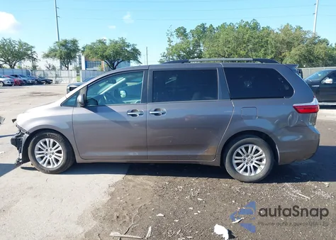 2016 Toyota Sienna Xle 8 Passenger из США, поврежденный, VIN 5TDYK3DC7GS691618